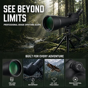 25-75x100 HD FMC Tactische High-End Vogelobservatie Sport 100mm Lens Lange Afstand BAK4 Spotting Scope 3 Jaar Garantie - Product Image 5