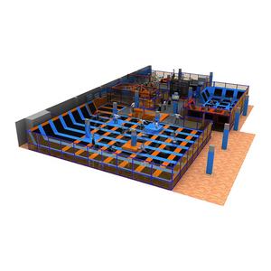 Terrain de jeu intérieur de saut de lit de <span class=keywords><strong>trampoline</strong></span> de <span class=keywords><strong>fitness</strong></span> personnalisé Ninja Warrior parcours d'obstacles pour enfants - Product Image 4