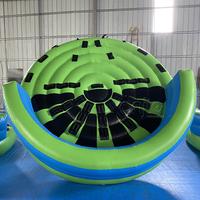 Lake Sea Water Games aufblasbare verrückte UFO Wassersport schwimmende Sofa UFO verrückte aufblasbare Röhre