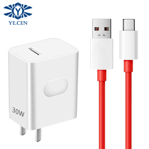 Warp sạc, 30W nhanh chóng nhanh chóng phí điện AC tường adapter với USB-C sạc nhanh tương thích với OnePlus 9/8pro/7t/6/5T/5/3t/3 - Product Image 1