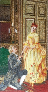 Vendita di fabbrica moda ritratto fatto a mano <span class=keywords><strong>mosaico</strong></span> di <span class=keywords><strong>vetro</strong></span> piastrelle arte murale decorazione famosi ritratti di uomini dipinti per la casa hotel - Product Image 6