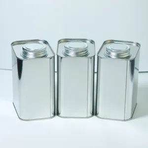 Latas Cuadradas de Hojalata para Granos de Café, Vacías, Selladas, de Grado Alimenticio, 250g, con Tapa de Rosca OEM - Product Image 5