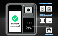 Validateur de paiement sans contact pour transport en commun avec imprimante, Android, WIFI 4G, paiement sans fil pour bus, P18-Q