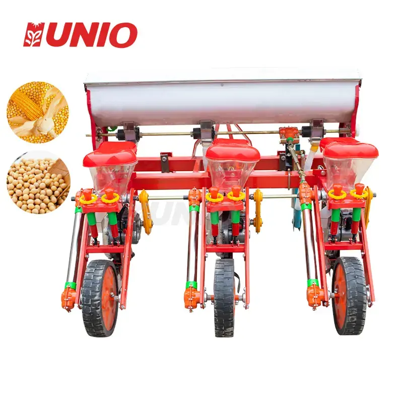 Fertilisation intégrée et semis de précision Nouveau semoir monté de maïs et de soja avec tracteur à quatre roues