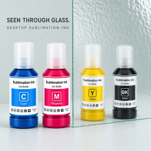 Tinta de Sublimación de 140 ml para Impresora de Escritorio Epson F570 F550 F170, 4 Colores K C M Y, Impresión por Transferencia de Calor, a Granel - Product Image 1
