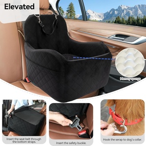 Seggiolino <span class=keywords><strong>Auto</strong></span> Rialzato per Cani di Piccola/Media Taglia fino a 16 kg, <span class=keywords><strong>Sedile</strong></span> <span class=keywords><strong>Auto</strong></span> per Cani per <span class=keywords><strong>Sedile</strong></span> <span class=keywords><strong>Anteriore</strong></span> e Posteriore, Seggiolino Rialzato Staccabile e Lavabile per Cani - Product Image 3