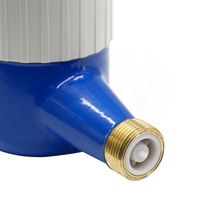 Compteur d'eau à cadran sec multi-jets en laiton avec sortie impulsionnelle BMAG ISO4064 IP68 R160 DN15 DN20 longueur 190 mm