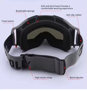 Jiepolly OEM bán buôn nhà sản xuất tùy chỉnh Non-Slip và UV400 Motocross moto xe máy xe máy <span class=keywords><strong>MX</strong></span> gafas kính kính - Product Image 6