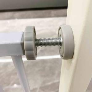 Barrière de sécurité rétractable pour enfant, serrure d'extérieur <span class=keywords><strong>extensible</strong></span>, pour bébé, nouveauté - Product Image 4