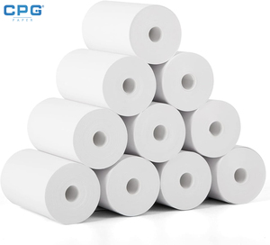 Manufacturer Direct <b>Supply</b> 57x30mm 65gsm Optical Stable Thermal Paper Roll ATM/POS Cash Register Receipt Paper Thermal Till Roll - Product Image 1