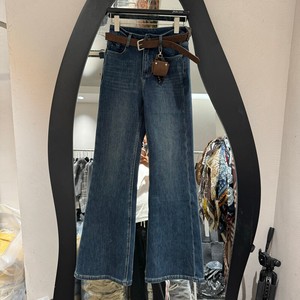 Pantalon en <span class=keywords><strong>jean</strong></span> coupe droite Old <span class=keywords><strong>Dad</strong></span> Cowboy, nouveau style, pour étudiantes, taille mi-haute, coupe régulière, amincissant, sportif, longueur cheville, neuf pièces - Product Image 4