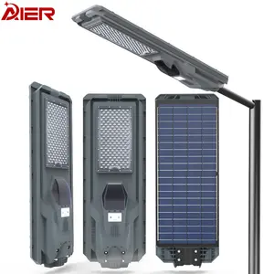 야외 조명 프로젝트 800W 1200W Led 태양 광 가로등 야외 센서 방수 원격 제어 태양 램프