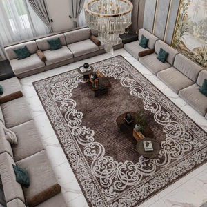 ชุดโซฟาสไตล์อาหรับ Majlis โซฟาแบบแบ่งส่วนผ้ากำมะหยี่หรูหราปรับแต่งได้ทันสมัย - Product Image 1