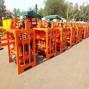 Nhỏ Xi Măng Máy Gạch Rỗng QMJ4-40 Nhãn Bê Tông Khối Máy Làm Gạch Nóng Bán Trong Cameroon - Product Image 4