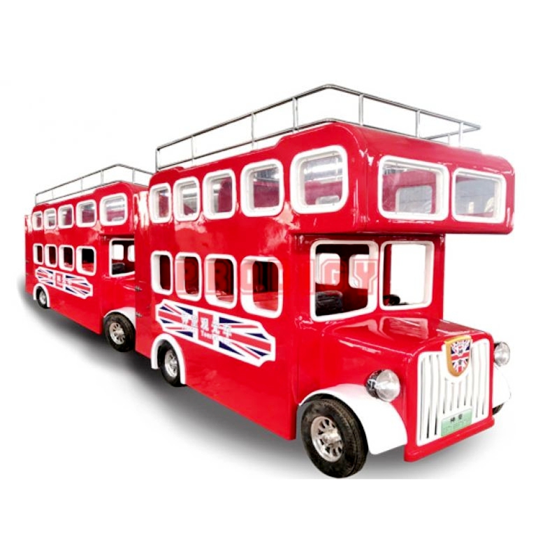 [Ali Brothers] Электрический мини-аккумулятор, Лондонский автобус, бесследный поезд для торгового центра