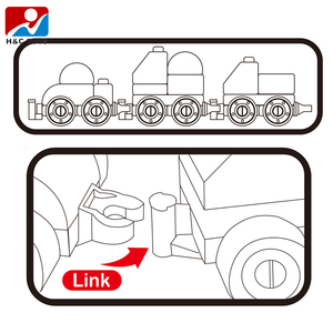 4 en 1 lindo Transporte <span class=keywords><strong>Urbano</strong></span> coche pequeña partícula bloques de construcción DIY juguetes 2 tipo mixto - Product Image 2