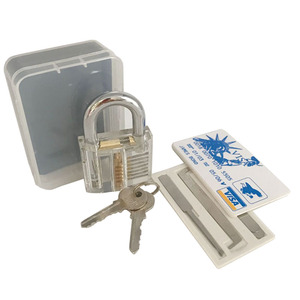 Vente flash : Outils de crochetage de cartes de crédit James Bond 007 avec ensemble de cadenas - Product Image 1