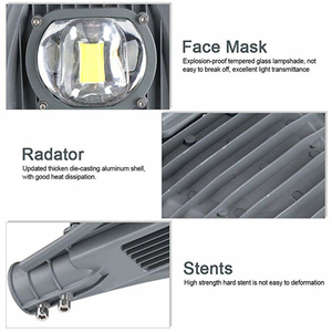 100W 150W COB ánh sáng đường phố đường cao tốc thanh kiếm loại nhà ở COB mô-đun đèn AC85-265V ấm lạnh tự nhiên Đèn Đường Trắng - Product Image 3