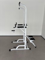 Torre de Ejercicios Multifuncional para el Hogar, Barra de Dominadas, Estación de Flexiones, Equipo de Entrenamiento de Fuerza para Piernas y Ejercicios de Fitness