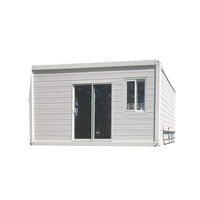 Maison préfabriquée Living Jamaica en kit, 20ft, 40ft2, 3 chambres, conteneur de bureau détachable en acier, kit de structure en acier