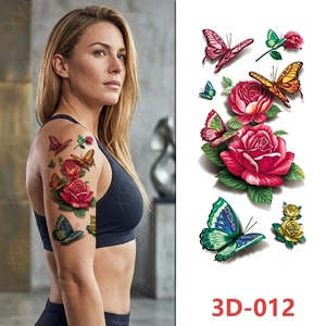 Tatuaggi Temporanei Personalizzati a Farfalla per Donne e Ragazze, Impermeabili, di Lunga Durata, Alta Qualità, Sexy e Colorati - Product Image 2