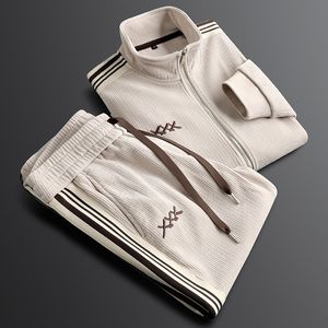 Tuta Sportiva di Lusso da Uomo, Casual con Colletto Alto, in Puro Cotone, Taglie Forti, <span class=keywords><strong>Serie</strong></span> Estate/Inverno, Vendita all'Ingrosso - Product Image 2