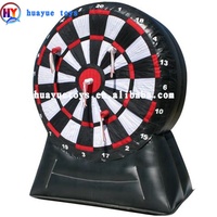 Jeu de fléchettes gonflable géant et cible de football, jeu de château interactif à vendre