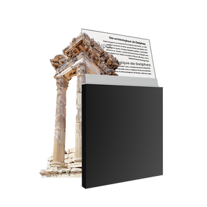 Écran OLED transparent avec affichage numérique 55 pouces, écran OLED haut de gamme à levage automatique, cadre ultra-fin, design à double colonne - Product Image 4