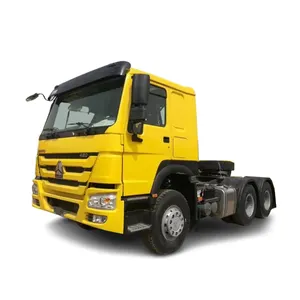 全新400马力拖车中国重汽高品质371马力6X4全新二手豪沃牵引头拖车头卡车