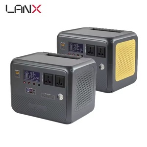 Générateur solaire portable LANX 300W, couleur personnalisée, ABS LiFePO4, station d'énergie solaire, systèmes de stockage d'énergie domestique - Product Image 1