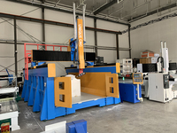 Machine de fraisage CNC industrielle 5 axes de haute précision 3D 2030 pour mousse, polystyrène, bois, Syntec, Hiteco, ATC, moteur simple haute performance