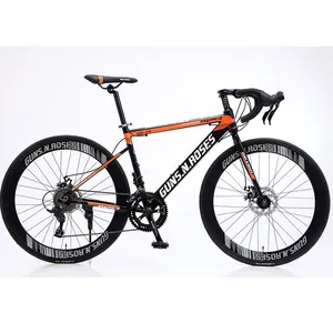 Wholesale price Cheap aluminum alloy road bike high quality carbon fiber road bike for mens womens