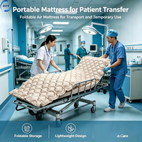 Raayman Matelas pneumatique haute performance à pression alternée et anti-escarres pour lit d'hôpital Prévention des blessures