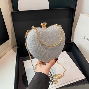 Factory Wholesale Women's <b>Handbags</b> for Light Lady Love <b>Chain</b> Evening Bags Lady Design Purses for Women - Product Image 3