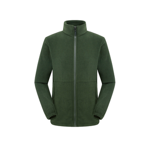 2024 New Arrival Winter Lightweight Sports Outdoor Warm Windproof <strong>Micro</strong> Polar <strong>Fleece</strong> Men <strong>Jacket</strong> With Elastic Cuff - Product Image 6