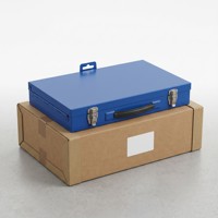 Kit de 44 pièces de tarauds et filières HSS en acier au carbone pour filetage métrique M3-M12 avec clé, pour atelier, réparation DIY, OEM