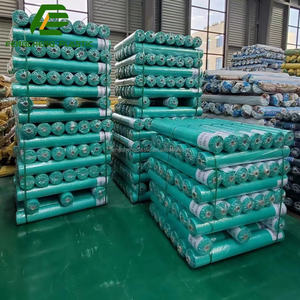 Couverture de sol tissée <span class=keywords><strong>verte</strong></span> <span class=keywords><strong>pour</strong></span> jardins et parterres, durable, membrane anti-mauvaises herbes de 2 m, couverture anti-herbe, tapis anti-mauvaises herbes - Product Image 6