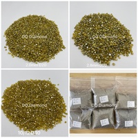 Diamant monocristallin synthétique haute résistance à l'usure, fraises PDC, grappes de forage pour le secteur pétrolier, abrasifs super durs pour scie à fil