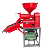 Moulin à riz domestique compact, nouveau modèle multifonctionnel, avec moteur, pour pilage, broyage, fabrication de pulpe, décortiqueuse de paddy et broyeur de maïs