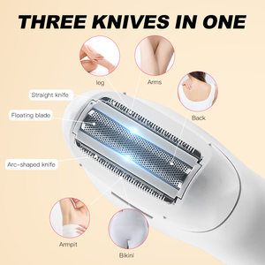 Épilateur multifonction Hatteker 3 en 1, machine d'épilation indolore, soin de la peau pour femmes, tondeuse à sourcils, épilateur - Product Image 5