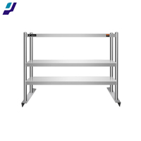 Nouveau support de Table en Inox support de table de travail en acier inoxydable Durable moderne pour le stockage de cuisine pour les restaurants ou les hôtels à la maison