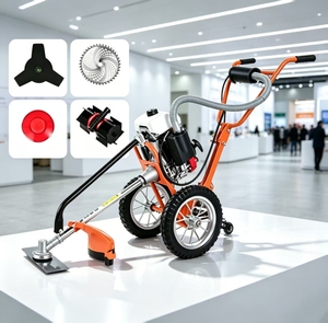 Cortadora <span class=keywords><strong>de</strong></span> Césped Pequeña <span class=keywords><strong>Motorizada</strong></span> a <span class=keywords><strong>Gasolina</strong></span> con Motor <span class=keywords><strong>de</strong></span> Empuje Manual y Caja <span class=keywords><strong>de</strong></span> Cambios con Rodamientos para Uso Agrícola, Desbrozadora Multifuncional - Product Image 6