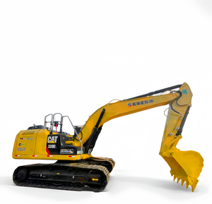 Excavadora de cadenas usada CAT320E 320EL 320b 320c/cl 320d/dl de segunda mano, alta potencia de excavación, motor de 153 HP, en buen estado de funcionamiento. - Product Image 1