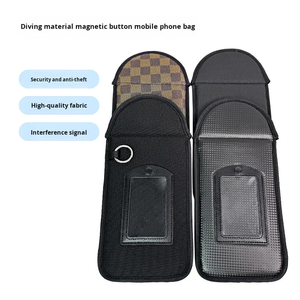 Pochette de téléphone en PU anti-signaux, fermeture magnétique, 15000GSU, protection de la vie privée anti-écrasement pour l'école, fabriqué en Chine GUA - Product Image 3