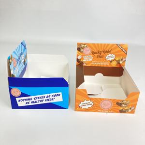 Papier Carton Étagère Produit Prêt Au Détail Petite Bouteille Pack Comptoir Affichage Boîte D'emballage <span class=keywords><strong>pour</strong></span> L'énergie Protéine <span class=keywords><strong>Barre</strong></span> <span class=keywords><strong>De</strong></span> <span class=keywords><strong>Chocolat</strong></span> - Product Image 4