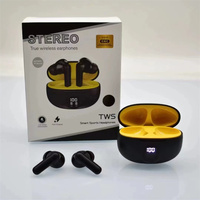 Écouteurs TWS S510 895b sans fil, intra-auriculaires, pour le gaming, avec réduction de bruit, Pro avec écran