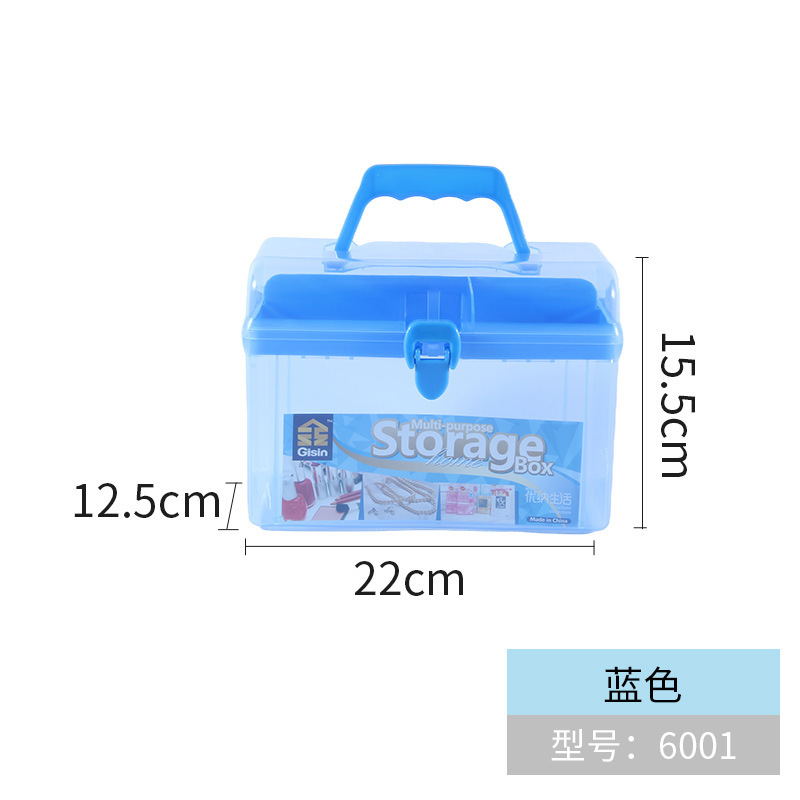 หมายเลขสินค้ากล่องอเนกประสงค์ทรงสี่เหลี่ยมผืนผ้า 6001 (สูง) - 48 กล่อง