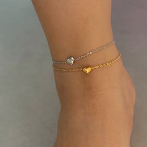 क्लिओरो न्यूमलिस्ट हाइपोएलर्जेनिक स्टेनलेस स्टील एब्लेट गोल्ड प्लेटेड दिल महिलाओं के लिए फैशन ट्रेंडी गहने - Product Image 2