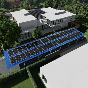 ชุดติดตั้งแผงโซลาร์เซลล์ CHIKO แบบอะลูมิเนียมน้ำหนักเบา สำหรับหลังคาโลหะ ผิวอะโนไดซ์ รับแรงลม 60 เมตร/วินาที รับน้ำหนักหิมะ 2.5 กิโลนิวตัน/ตารางเมตร ระบบ 10 ปี - Product Image 1