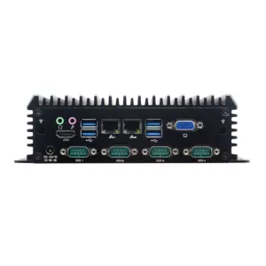 Mini Industrial Computer Embedded Controller 6 RS232/485 Serial Ports CAN Ports Host Fanless Industrial PC Industrial Mini PC